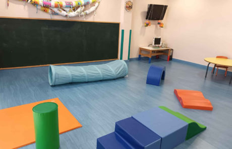 Aula de psicomotricitat.